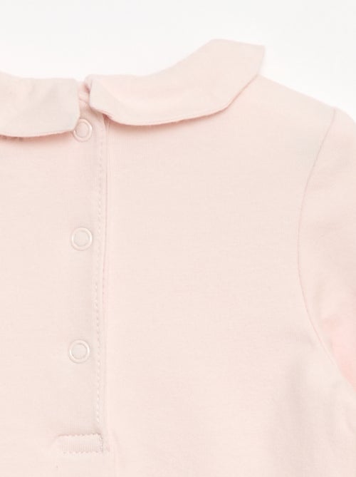 Body avec col claudine - Kiabi