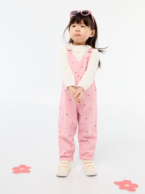 Body avec collerette en dentelle - Kiabi