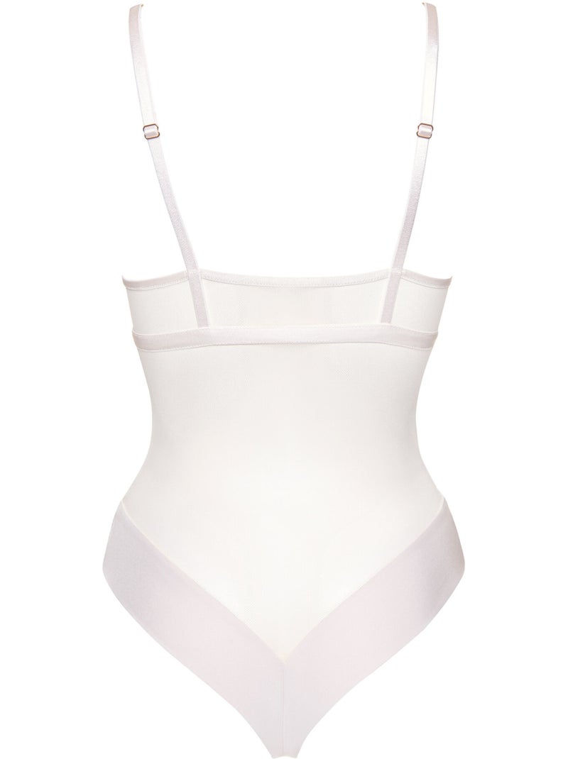 Body brésilien sans armatures rose mariage ivoire Ecru - Kiabi