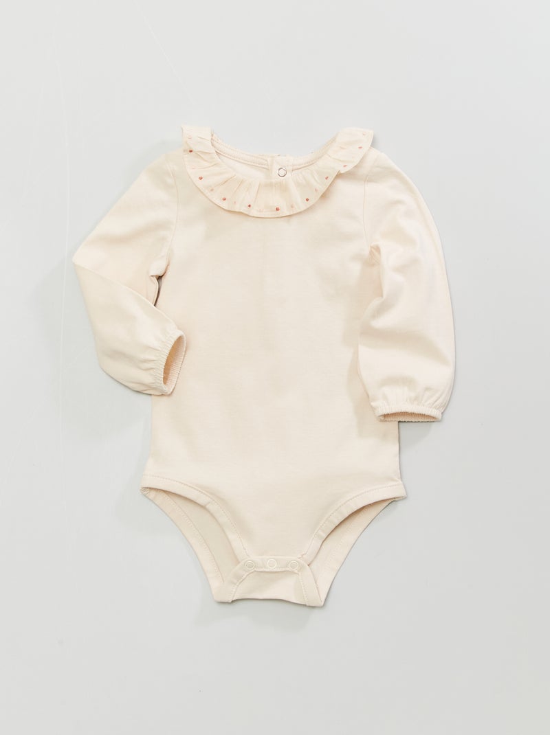 Body col contrastant Blanc - Kiabi