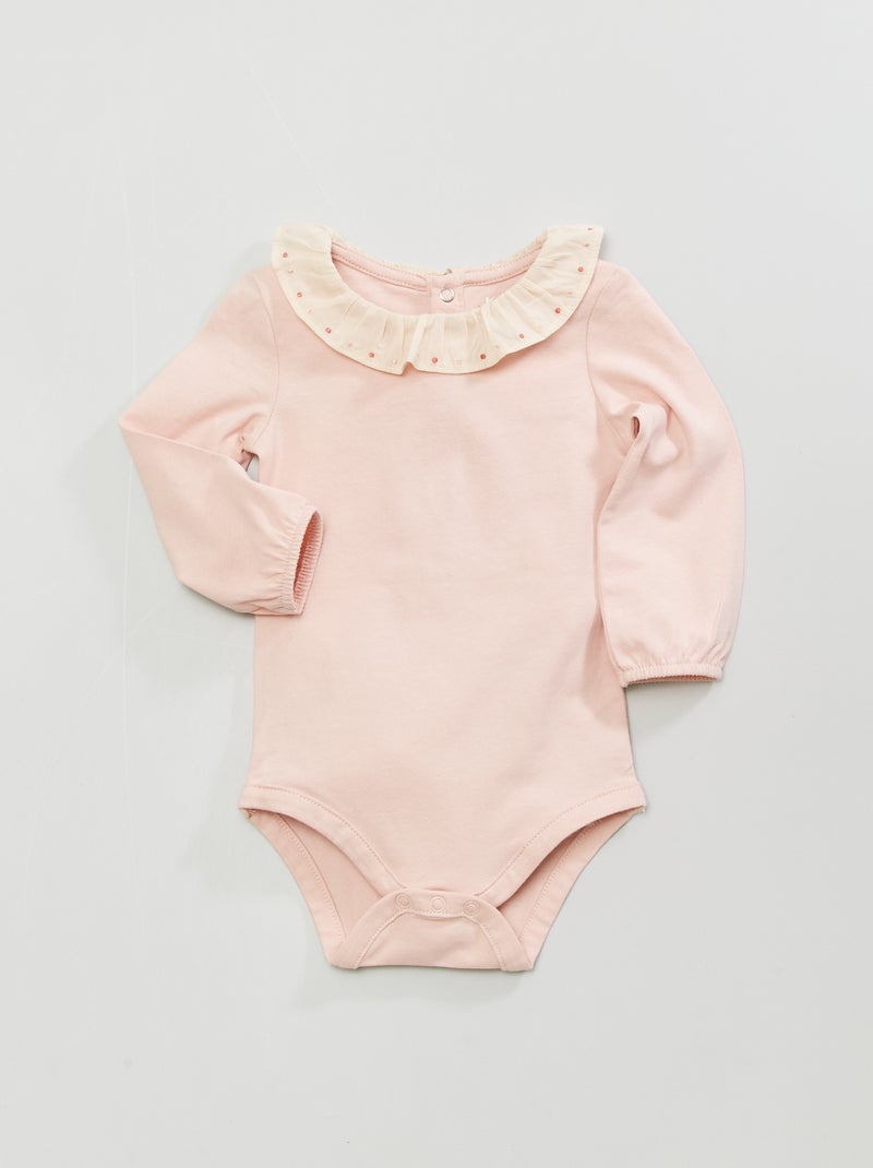 Body col contrastant Rose - Kiabi