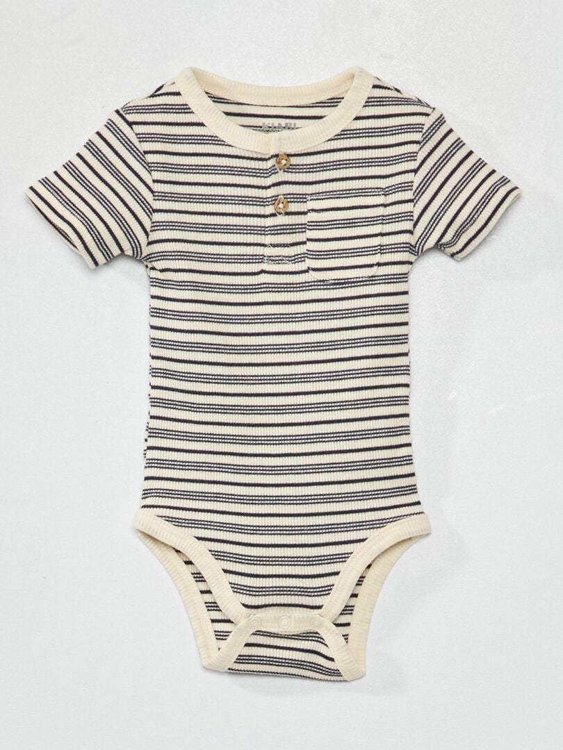 Tablette Activement Couvert Body Bébé Garçon Manche Courte Baleine à Fanons Past