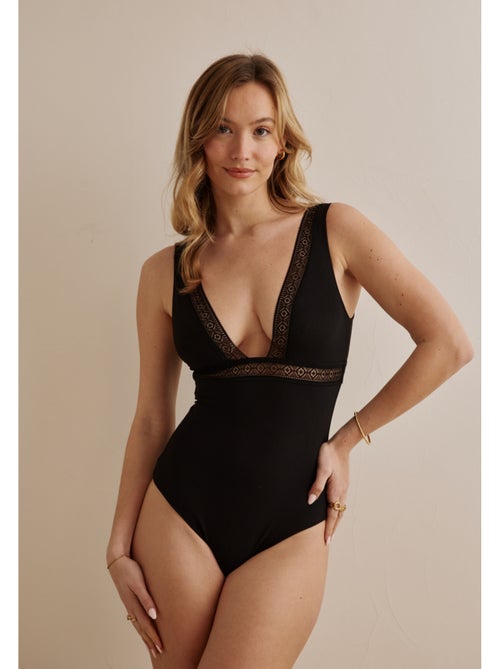 Body décolleté plongeant jade - Kiabi Body décolleté plongeant jade - Kiabi