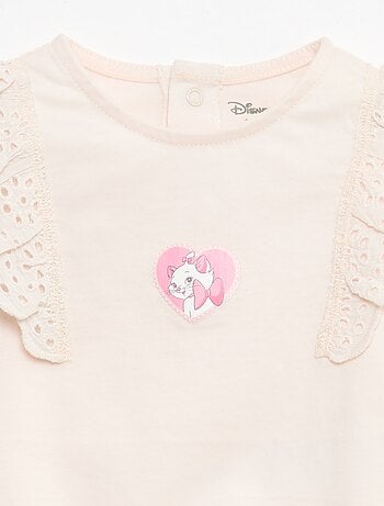 Body 'Disney' 'Marie' met broderie anglaise
