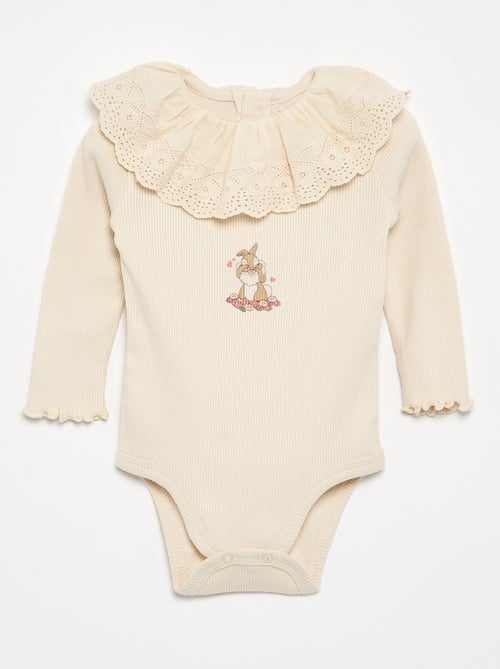 Body 'Disney' met geborduurde kraag - Kiabi