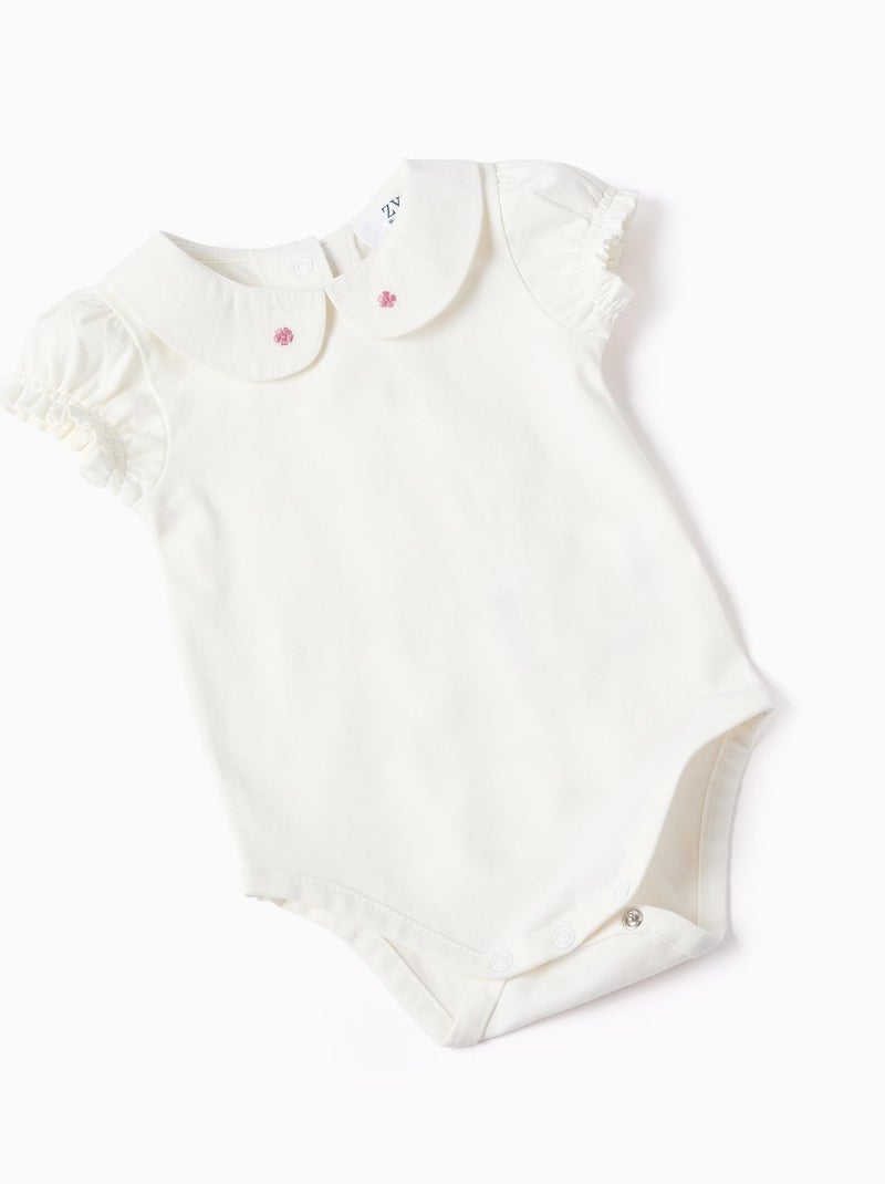 Body en coton + robe en jean sans manches Bleu Bleu - Kiabi