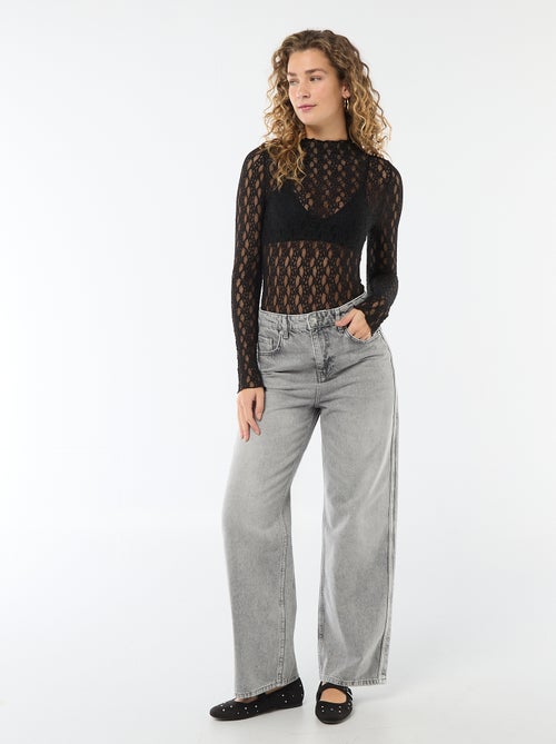 Body en dentelle - Kiabi