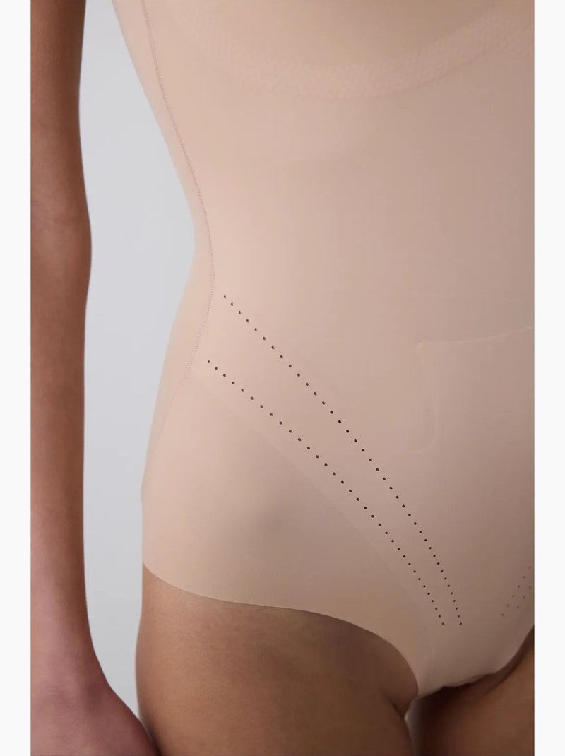Body gainant léger invisible penti Beige argile - Kiabi