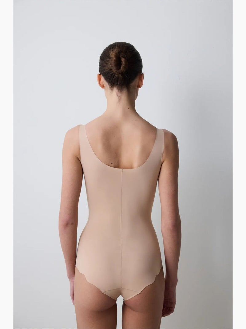 Body gainant léger invisible penti Beige argile - Kiabi