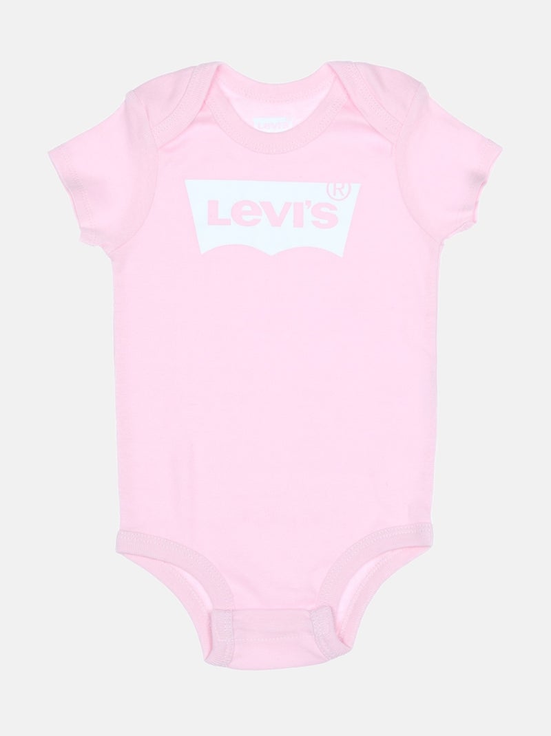 Body logotypé - Levi's Kids Blanc Rose - Kiabi