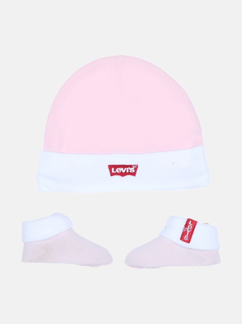 Body logotypé - Levi's Kids Blanc Rose - Kiabi