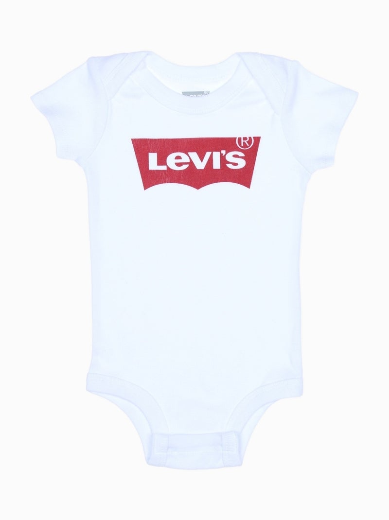 Body logotypé - Levi's Kids Blanc Rouge - Kiabi
