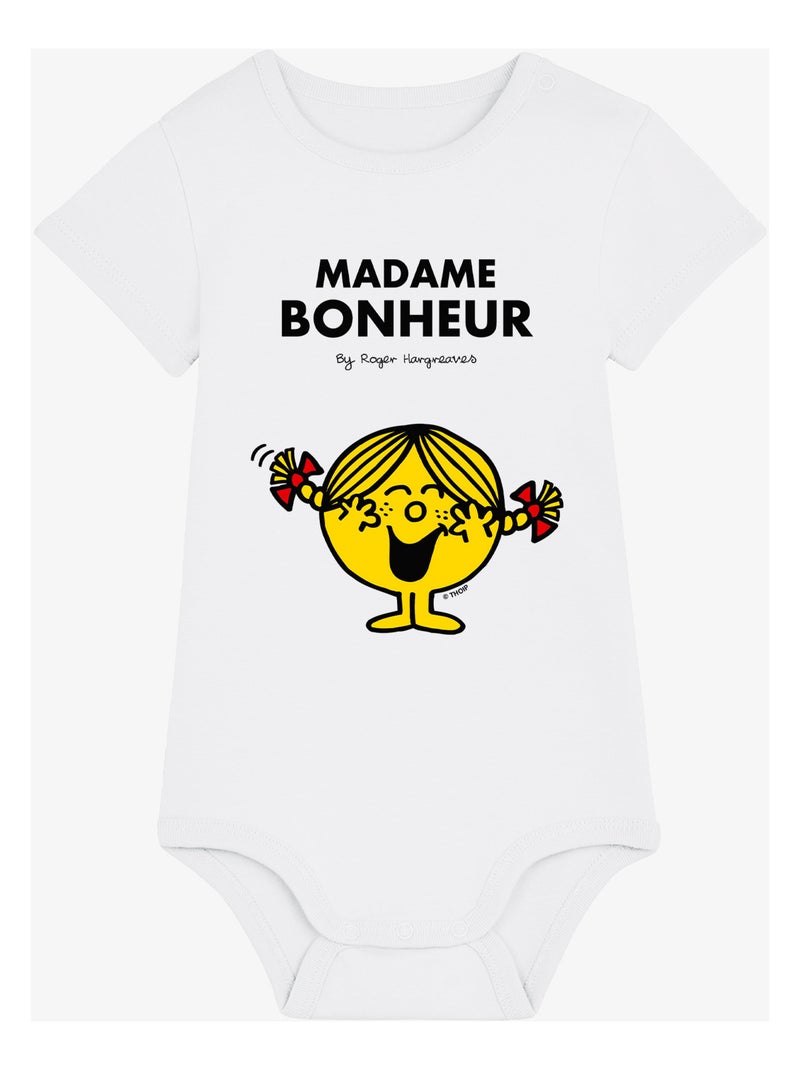 Body MADAME BONHEUR Blanc - Kiabi
