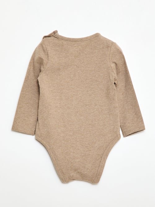 Body manches longues - mixte - Kiabi Body manches longues - mixte - Kiabi
