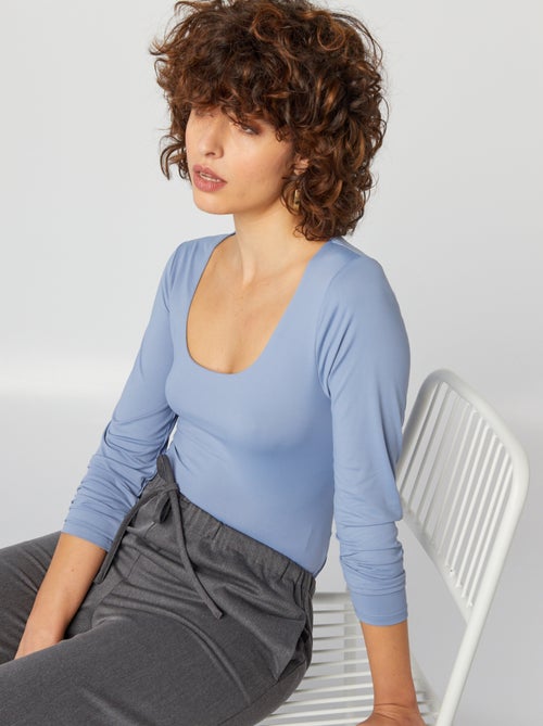 Body manches longues - Kiabi