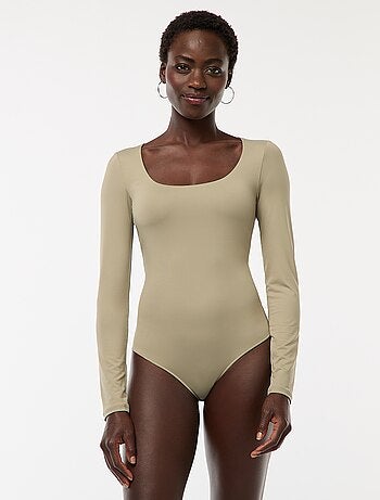 Body manches longues et col rond