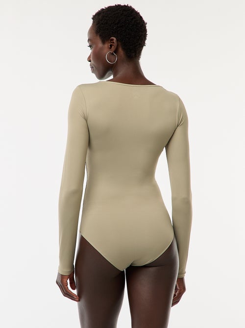 Body manches longues et col rond - Kiabi