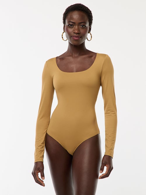 Body manches longues et col rond - Kiabi
