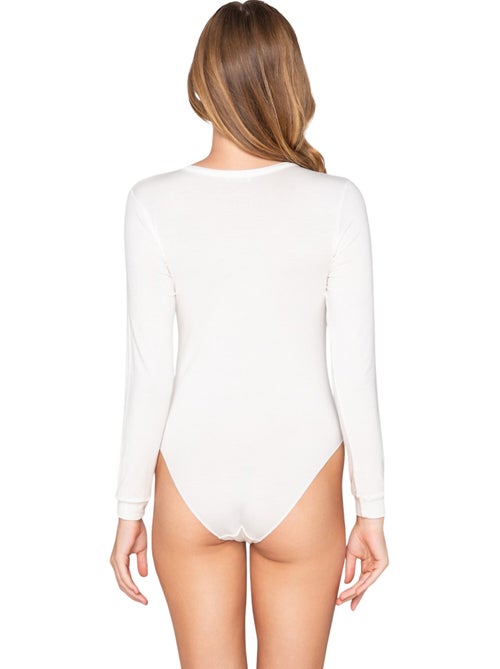 Body manches longues micro touch comfort - Kiabi Body manches longues micro touch comfort - Kiabi