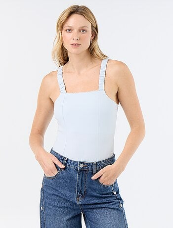 Body met elastische schouderbandjes