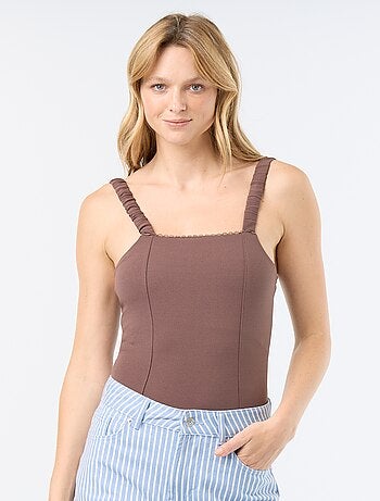 Body met elastische schouderbandjes