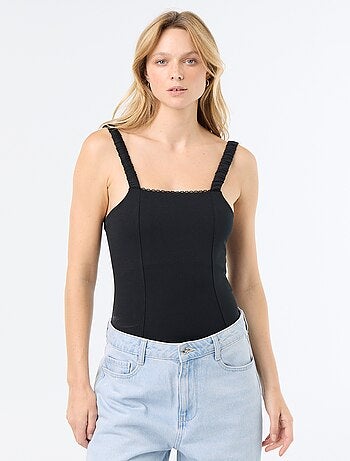 Body met elastische schouderbandjes