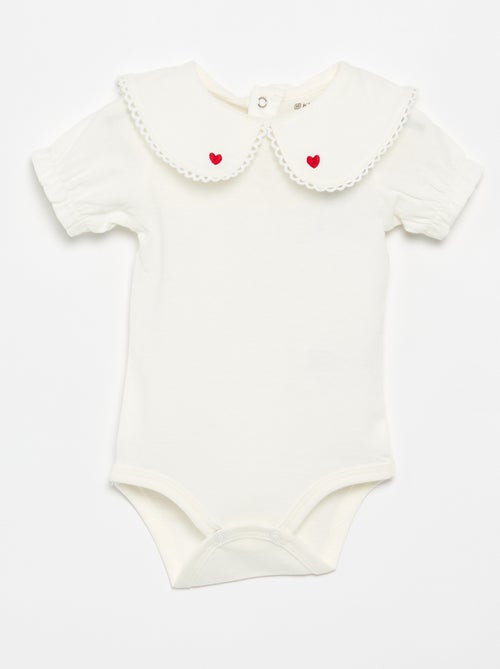Body met fantasie kraag - Kiabi