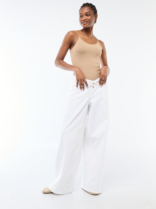 Body met fijne schouderbandjes - Kiabi