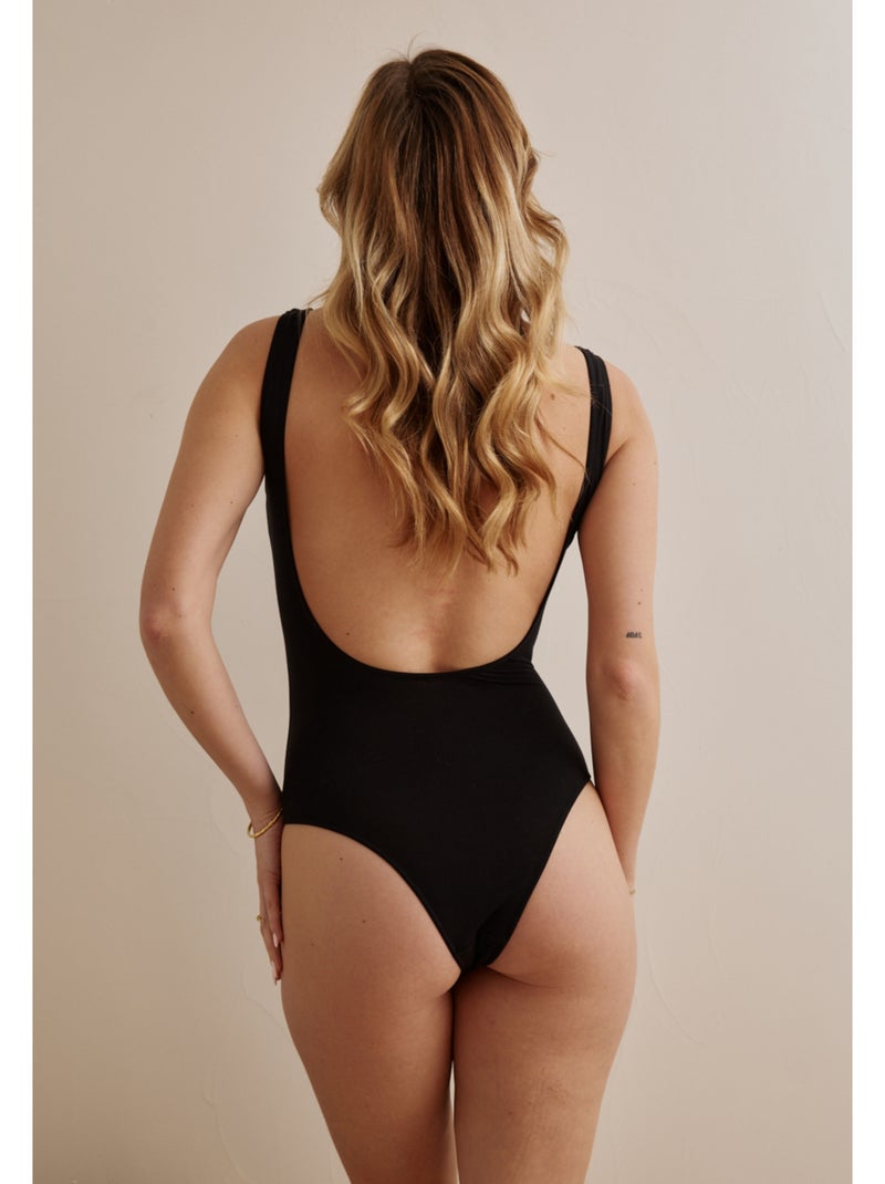 Body met ingebouwde bralette mia Zwart - Kiabi