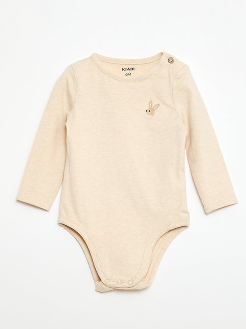 Body met lange mouwen - unisex - Kiabi