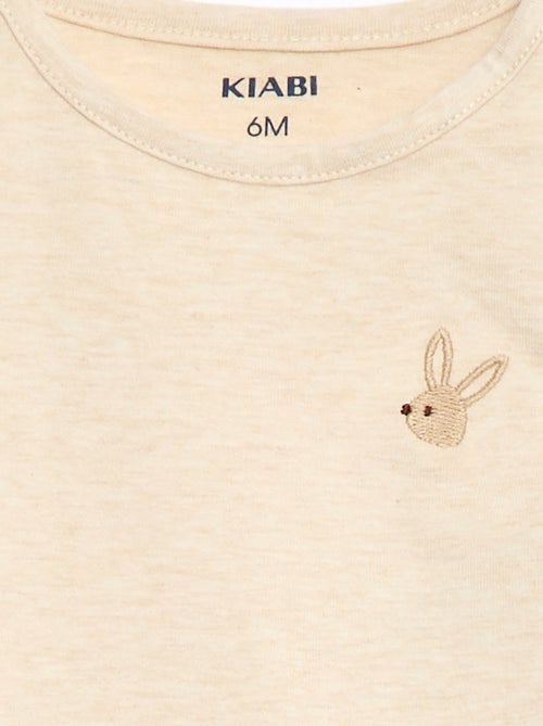 Body met lange mouwen - unisex - Kiabi