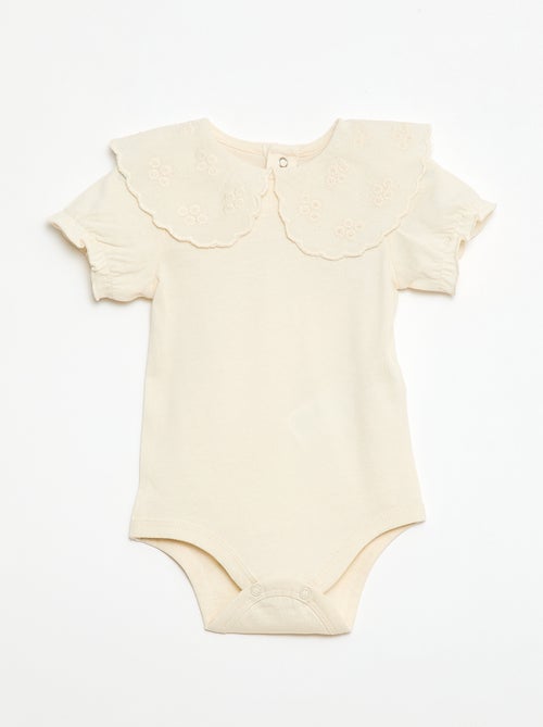 Body met puntkraag - Kiabi Body met puntkraag - Kiabi