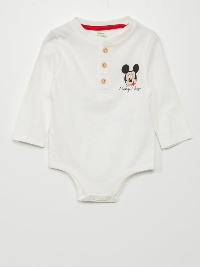 Body 'Mickey' de 'Disney' Blanc - Kiabi