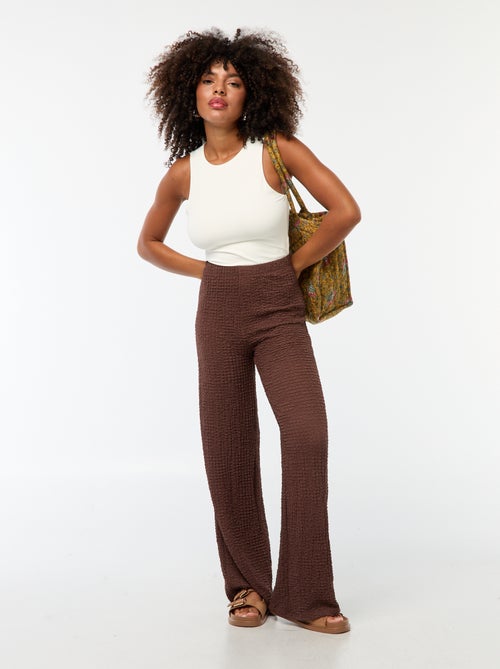 Body microfibre emmanchures américaines - Kiabi