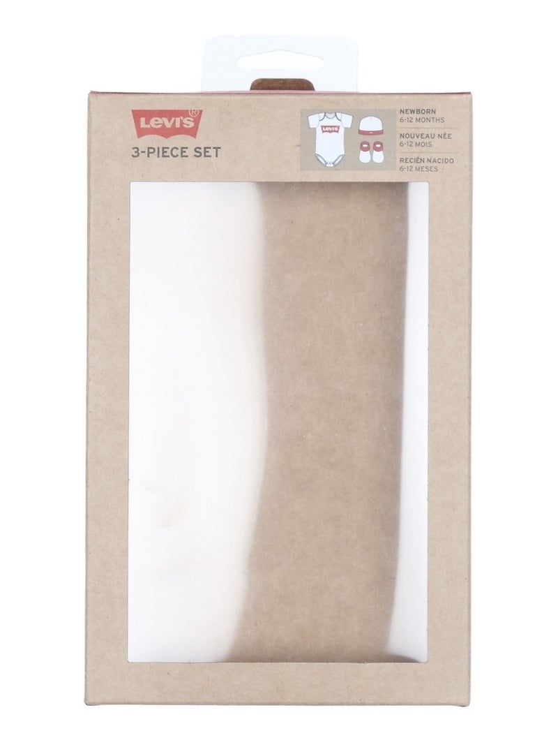 Body om aan te trekken - Levi's Kids Wit Rood - Kiabi