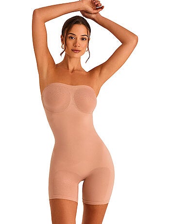 Body panty bustier one and shape