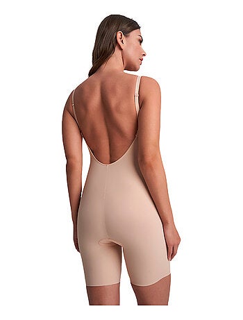 Body panty short sculptant décolleté v profond sculpting