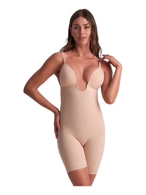 Body panty short sculptant décolleté v profond sculpting - Kiabi