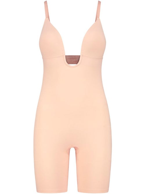 Body panty short sculptant décolleté v profond sculpting - Kiabi