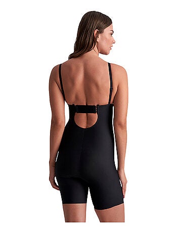 Body panty short sculptant décolleté v profond sculpting