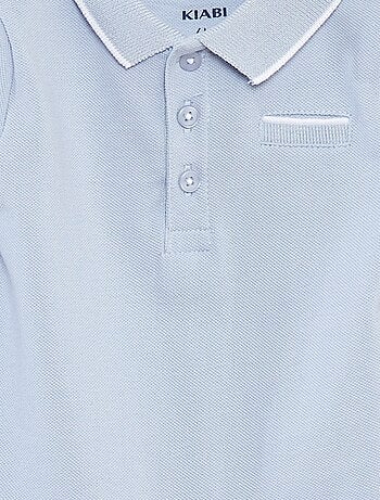 Body polo à manches longues