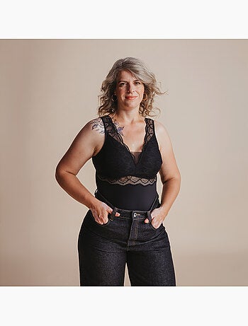 Body post opératoire inouie - rougegorge lingerie