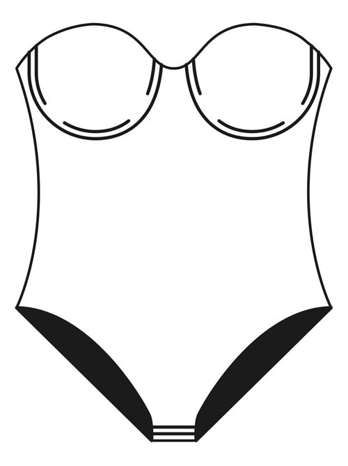 Body préformé invisible etna mariage - Kiabi Body préformé invisible etna mariage - Kiabi