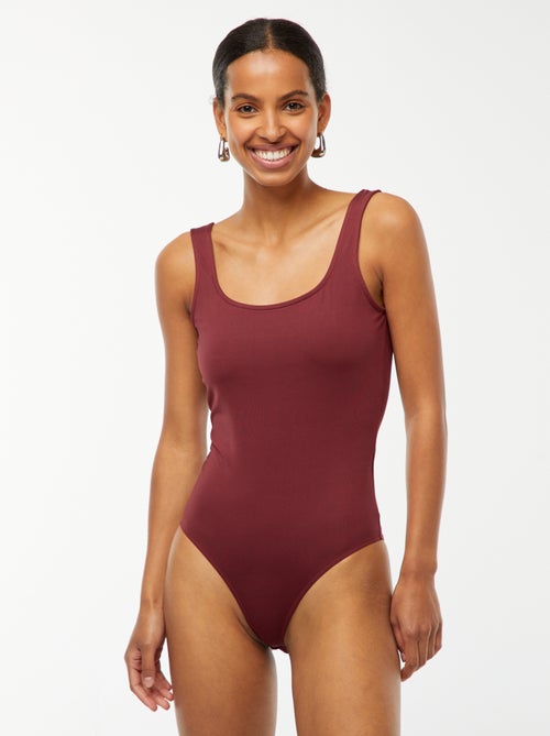 Body sans manches à encolure carrée - Kiabi