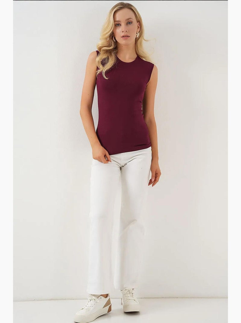 Body sans manches bdart Rouge bordeaux - Kiabi