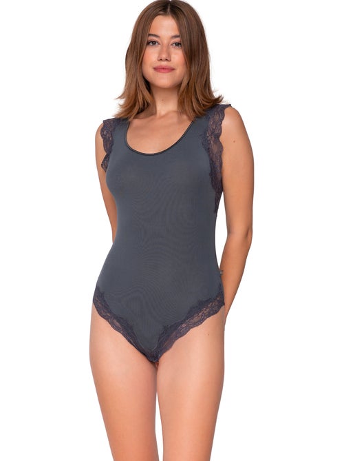 Body sans manches micro touch - Kiabi
