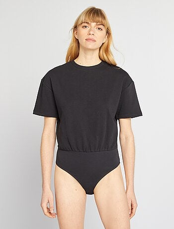 Body t-shirt à manches courtes