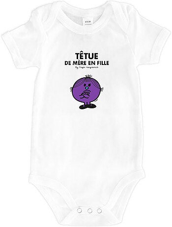 Body TÊTUE DE MÈRE EN FILLE