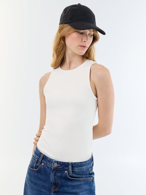 Body uni col rond - Kiabi