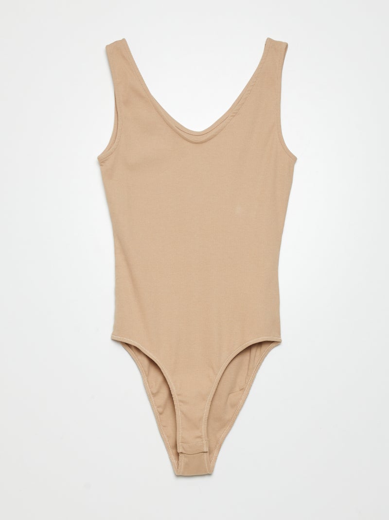 Body van ribtricot BIEGE - Kiabi